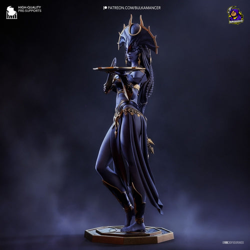 Shar — baldurs gate — Statue by Bulkamancer