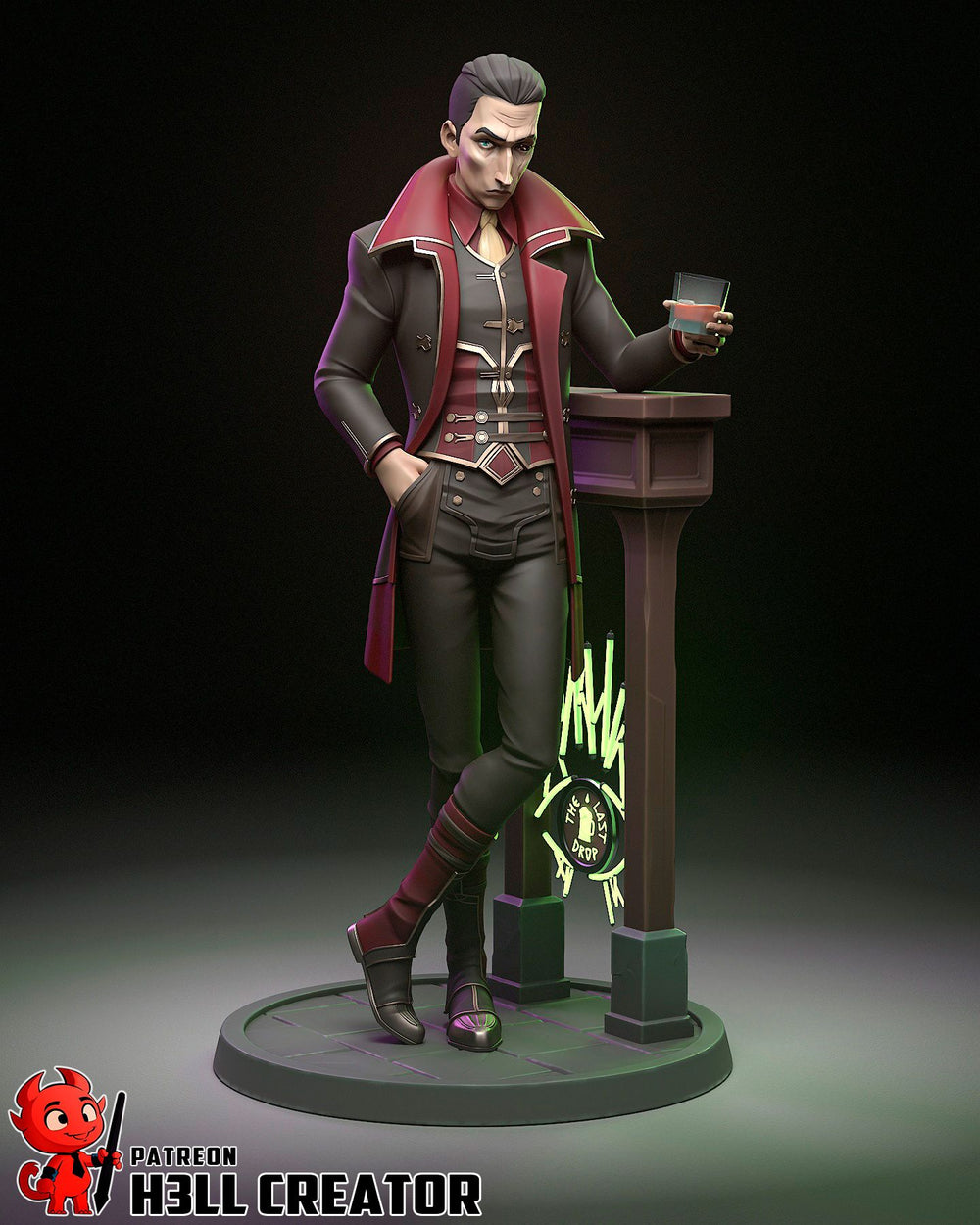 Silco — arcane — Statue by H3llcreator