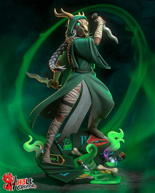 Silent — slay the spire — Statue by H3llcreator