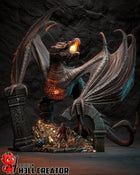 Smaug — lord of the rings — Statue by H3llcreator