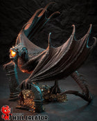 Smaug — lord of the rings — Statue by H3llcreator