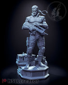 Snake — metal gear — Statue by H3llcreator