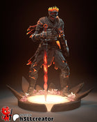 Lord of Cinder — dark souls — Statue by H3llcreator