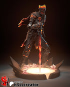 Lord of Cinder — dark souls — Statue by H3llcreator