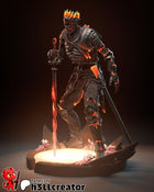 Lord of Cinder — dark souls — Statue by H3llcreator