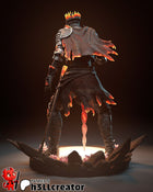 Lord of Cinder — dark souls — Statue by H3llcreator