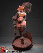 Squirrel Girl — marvel rivals — Statue by H3llcreator