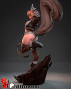 Squirrel Girl — marvel rivals — Statue by H3llcreator