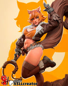 Squirrel Girl — marvel rivals — Statue by H3llcreator