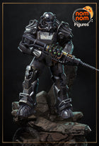 T-60 Power Armor — Fall out 4 — Statue by NomNom