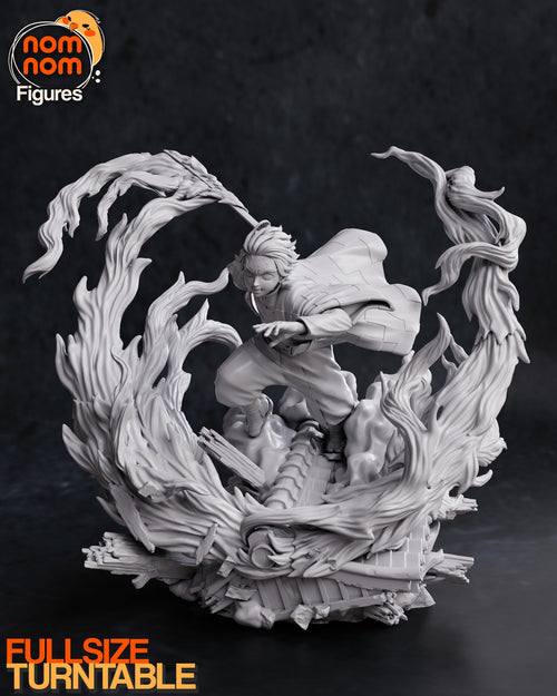 Tanjiro — Demon Slayer — Statue by NomNom