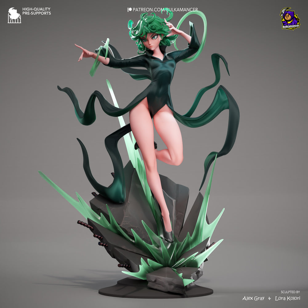 Tatsumaki — One-Punch Man — Statue by Bulkamancer