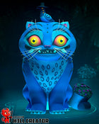 The Big Cat and the Crow — Statue by H3llcreator