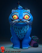 The Big Cat and the Crow — Statue by H3llcreator