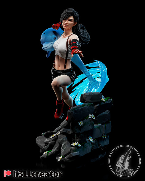 Tifa Lockhart — action-rpg — Statue by H3llcreator
