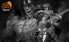 Titan Eren Base (without Mikasa) — Attack on Titan — Statue by NomNom