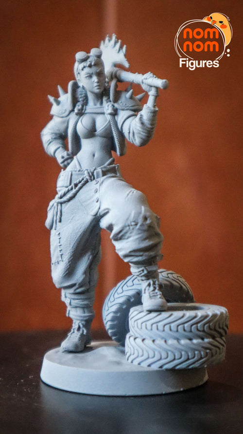Tootsy Flower — Wasteland Psycho — Statue by NomNom