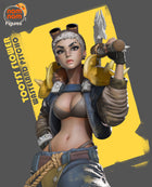 Tootsy Flower — Wasteland Psycho — Statue by NomNom