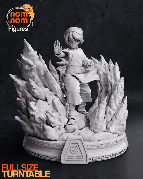 Toph Bei Fong — Avatar the Last Airbender — Statue by NomNom