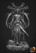 Tyrande Whisperwind — World of Warcraft — Statue by NomNom