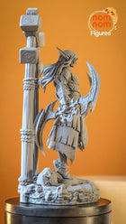 Tyrande Whisperwind — World of Warcraft — Statue by NomNom
