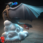 Toothless — how to train your dragon — Statue by H3llcreator