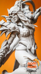 Valeera Sanguinar — World of Warcraft — Statue by NomNom
