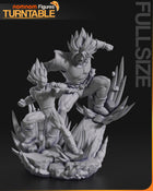 Vegeta vs Broly — Dragonball Z — Statue by NomNom