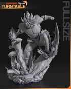 Vegeta vs Broly — Dragonball Z — Statue by NomNom