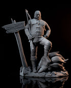 Vesemir — The Witcher 3 — Statue by H3llcreator
