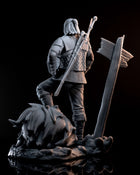 Vesemir — The Witcher 3 — Statue by H3llcreator
