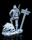 Vesemir — The Witcher 3 — Statue by H3llcreator