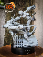 Vi vs Chemtank — Arcane — Statue by NomNom