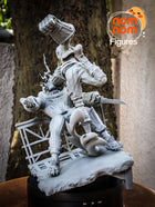 Vi vs Chemtank — Arcane — Statue by NomNom