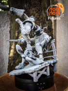 Vi vs Chemtank — Arcane — Statue by NomNom