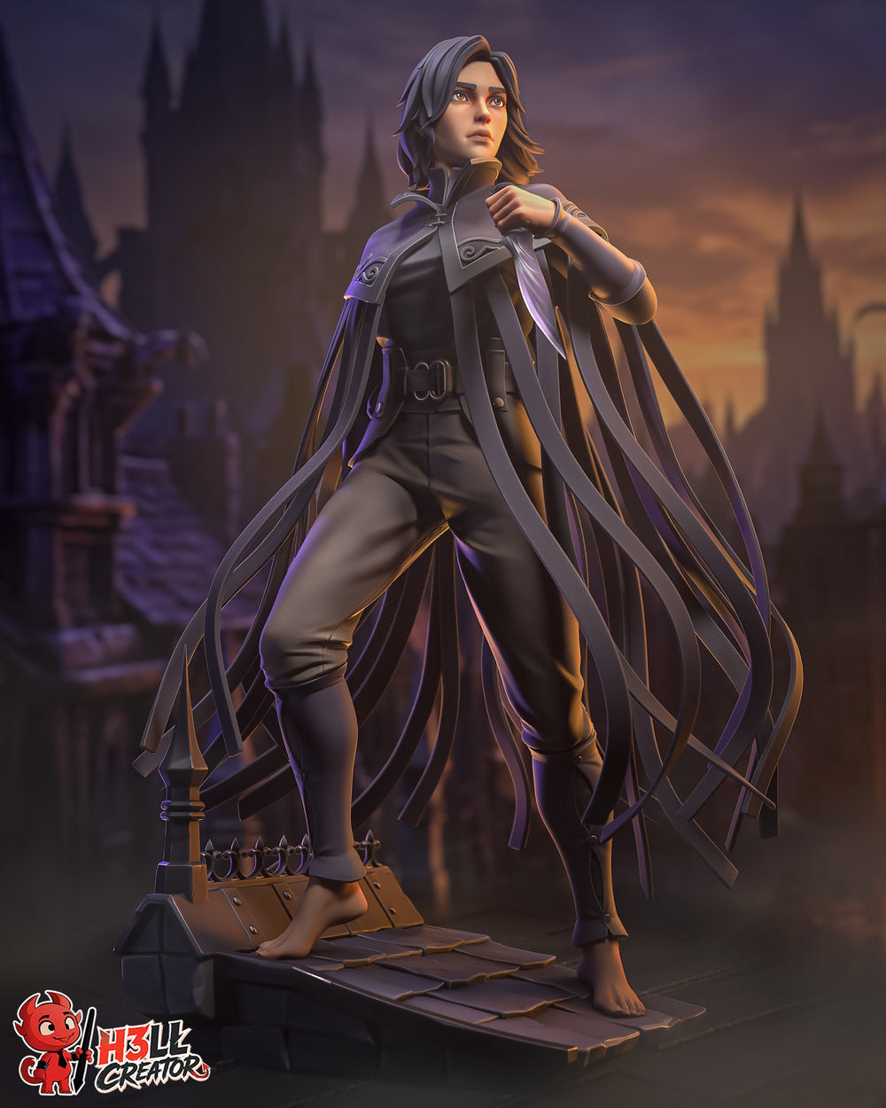 Vin — Statue by H3llcreator