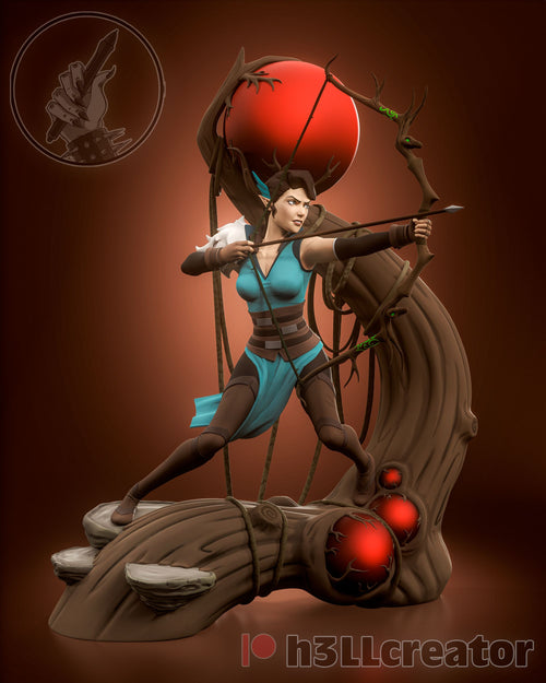 Vexahlia — vox machina — Statue by H3llcreator