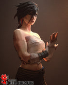 Vi — league of legends — Statue by H3llcreator
