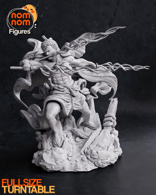 Wano Zoro — One Piece — Statue by NomNom