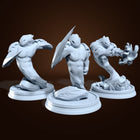 Water Elemental — water-creature — Statue by H3llcreator