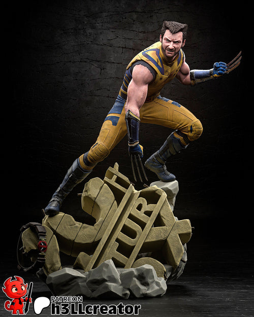 Wolverine Hugh Jackman — hugh jackman — Statue by H3llcreator