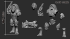 Wrex — 343-industries — Statue by H3llcreator