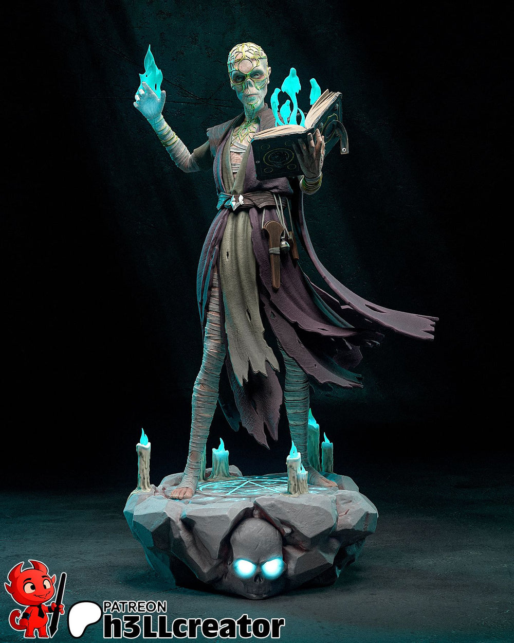 Withers — baldurs gate — Statue by H3llcreator