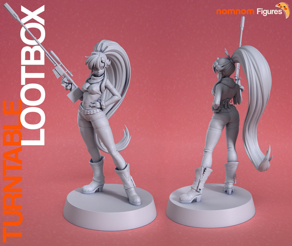 Yoko Littner — Tengen Toppa Gurren Lagann — Statue by NomNom