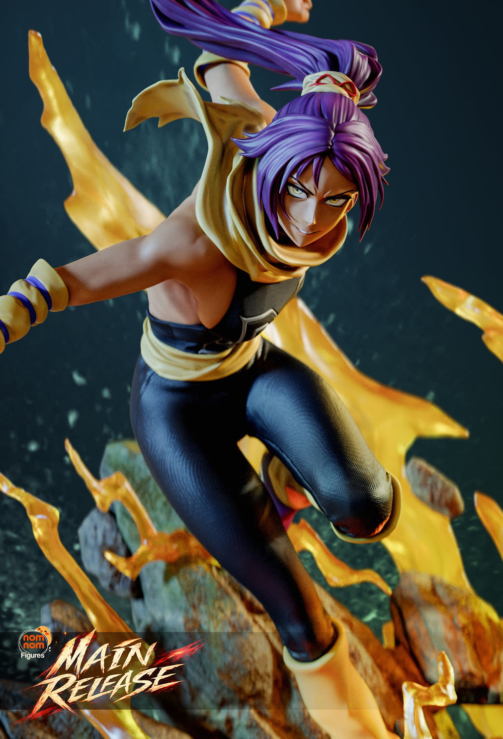 Yoruichi Shihoin — Bleach — Statue by NomNom