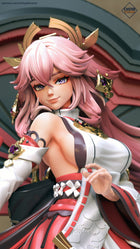 Yae Miko — genshin impact — Statue by Bulkamancer