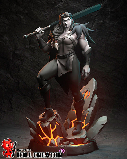 Yasha — The Mighty Nein — Statue by H3llcreator