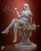 Yennefer — the witcher — Statue by H3llcreator