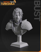 Zack Fair — Final Fantasy VII — Statue by NomNom