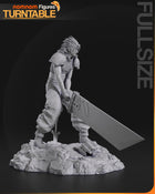 Zack Fair — Final Fantasy VII — Statue by NomNom